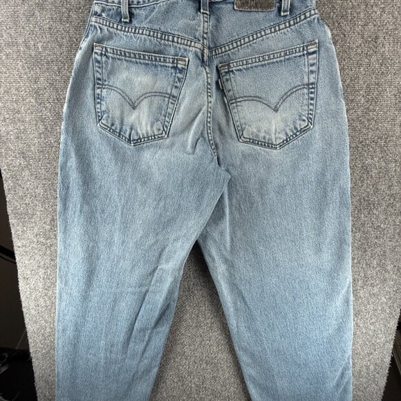 VTG Levi's Blue Jeans Men All Cotton Light Wash Urban Baggy Denim ACTL 30X30 - Picture 13 of 16